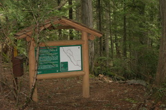 Information Trail Sign