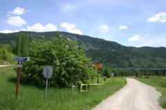 Golf Course Gravel Road