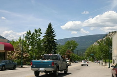 Driving Downtown Castlegar