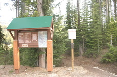 Trailhead Sign