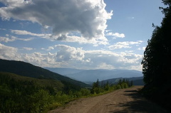 Driving along the Ridge