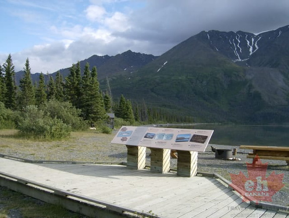 Sign and Mountains