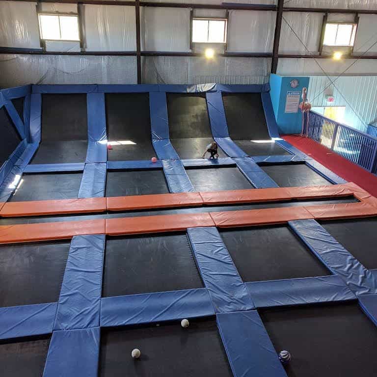 Dunmore Dugout Trampolines and play centre is located just east of Medicine Hat Alberta Canada