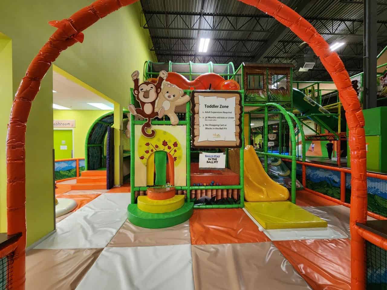 Hide N Seek Toddler Indoor Playground is great entertainment for small children in Calgary Alberta.