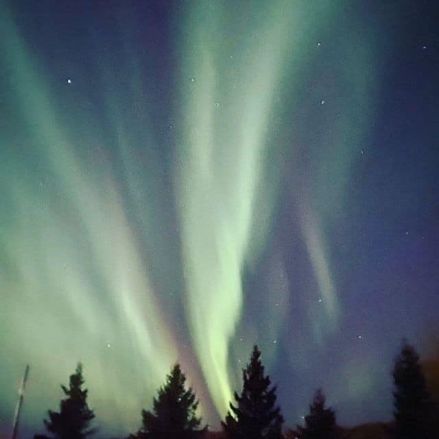 Northern lights can be best viewed in Northern BC, Alberta, Manitoba, Quebec and the Yukon and Northwest Territories.