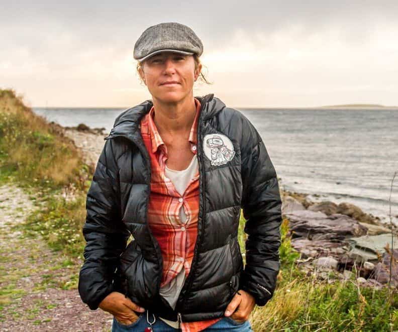 Dianne Whelan became the first woman to complete all three branches of the Trans Canada Trail on foot, by bicycle, and canoe