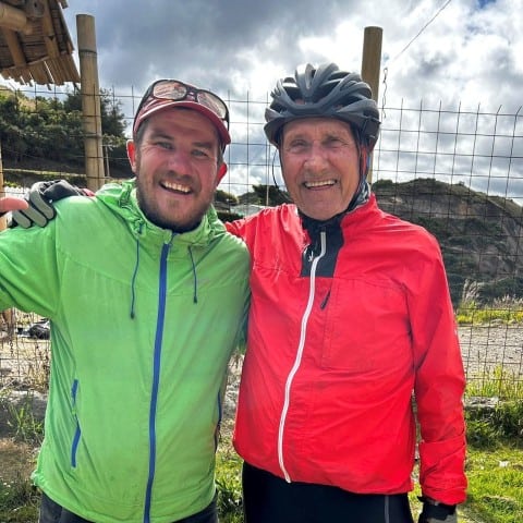 It turns out that a random encounter with a bikepacker in Ecuador is the same Russian bikepacker they met in Northern Canada last year.