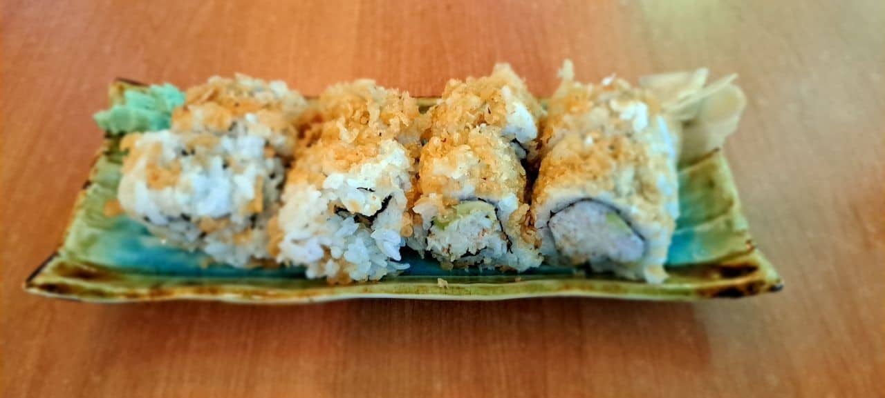 California Rolls at Iron Chef authentic Japanese Cuisine in Fort Langley