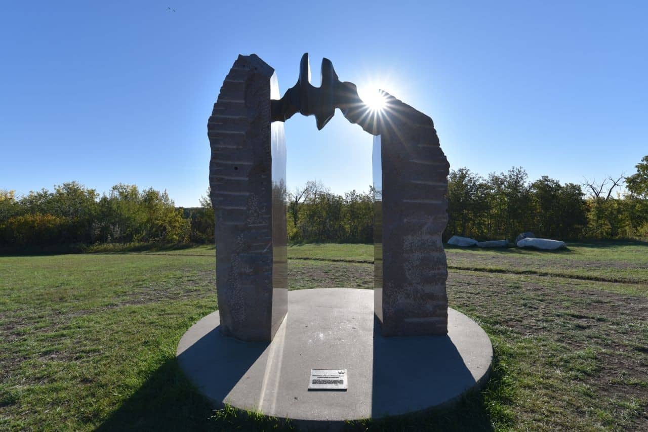 The Meewasin Trail in Saskatchewan not only offers excellent hiking and cycling, it brings together history, culture, and art from Indigenous, Metis, and European cultures.
