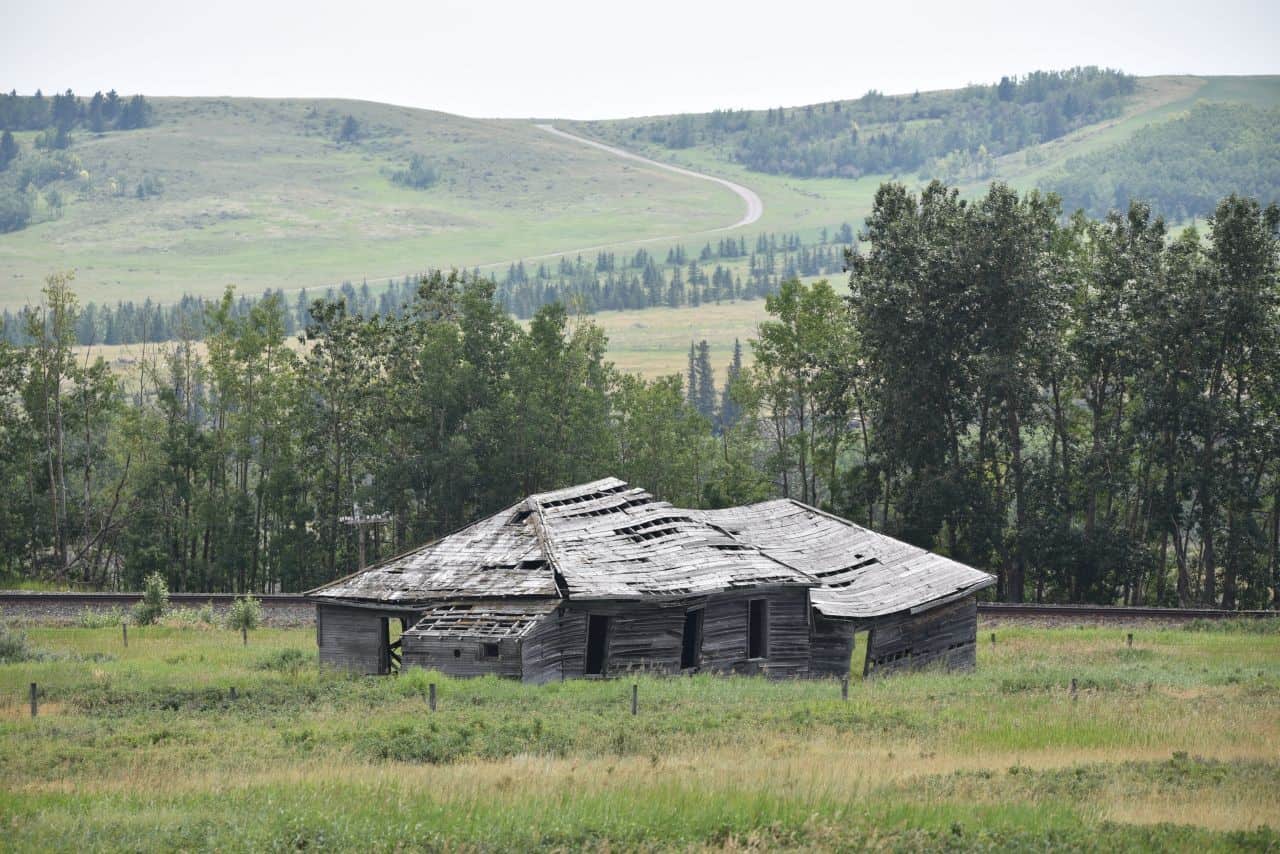 From the trails of Glenbow Ranch Provincial Park hikers and cyclists can explore not only a working cattle ranch, but also experience history through abandoned barns and outbuildings.