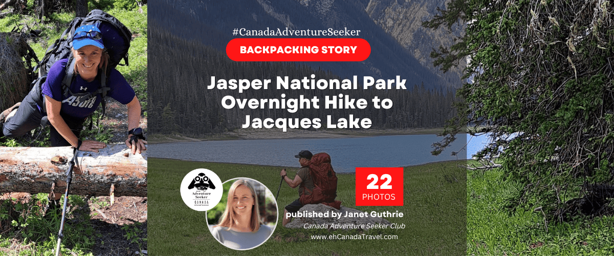 Jasper National Park Overnight Hike to Jacques Lake
