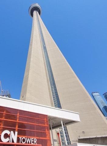 It takes most people 20-40 minutes to climb the 144 floors, or 1,776 steps to the top of Toronto's CN Tower.  Thousands of people do it each year to raise money for charity.  Would you take on the challenge of the #CNTowerClimb?