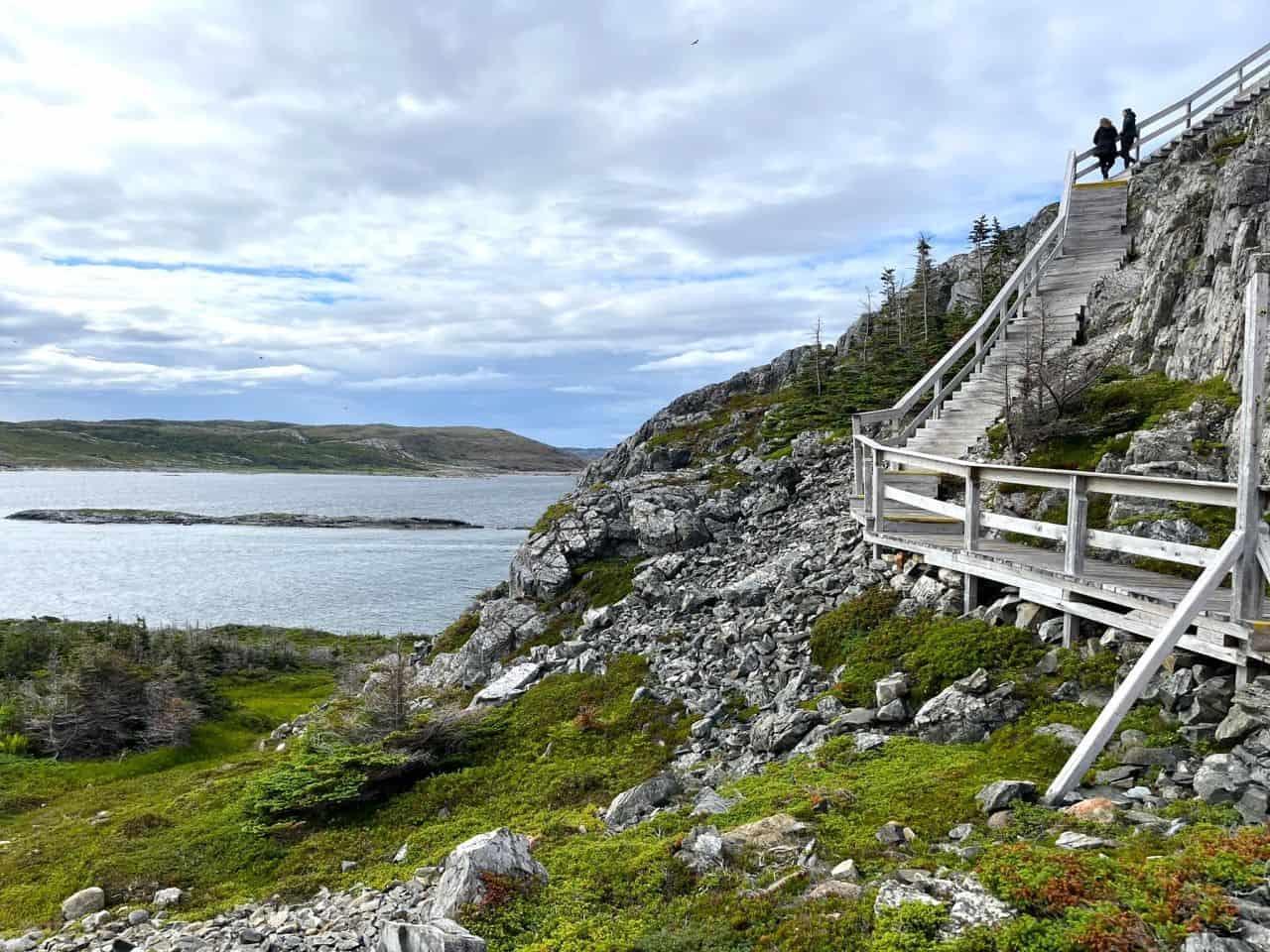Brimstone Head Trail Fogo Island Newfoundland Canada.