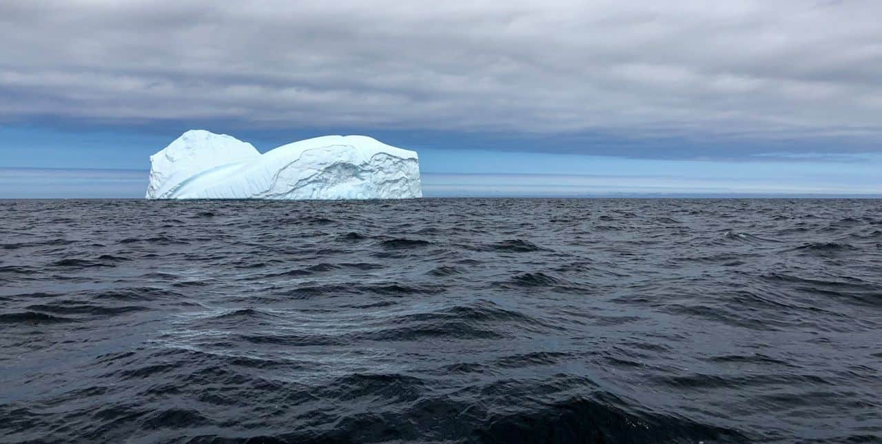 Iceberg icebergs nl Newfoundland Labrador Canada ice berg bergs bergy Canadian horizon ocean sea north northern arctic glacial glacier