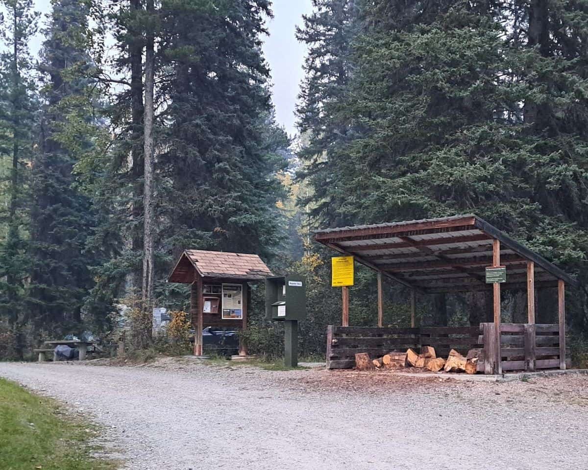 The Forestry Association that manages the Emerson Lake Campground also provides free firewood.