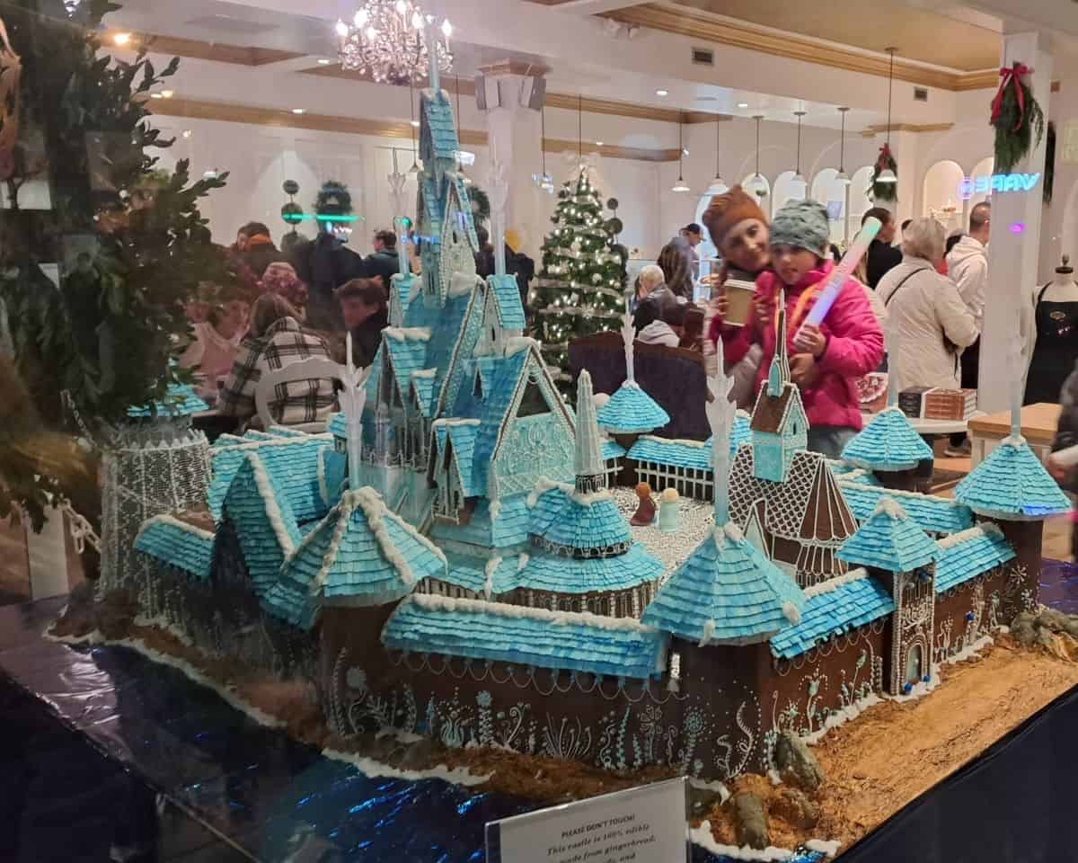 It takes months to create the annual gingerbread house at the Duchess Bake Shop in Edmonton Alberta Canada