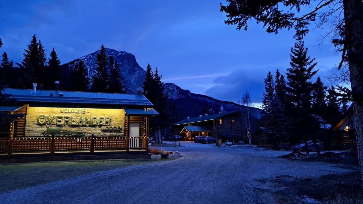 Overnight Rocky Mountain Adventure at Overlander Mountain Lodge near Jasper National Park Alberta Canada