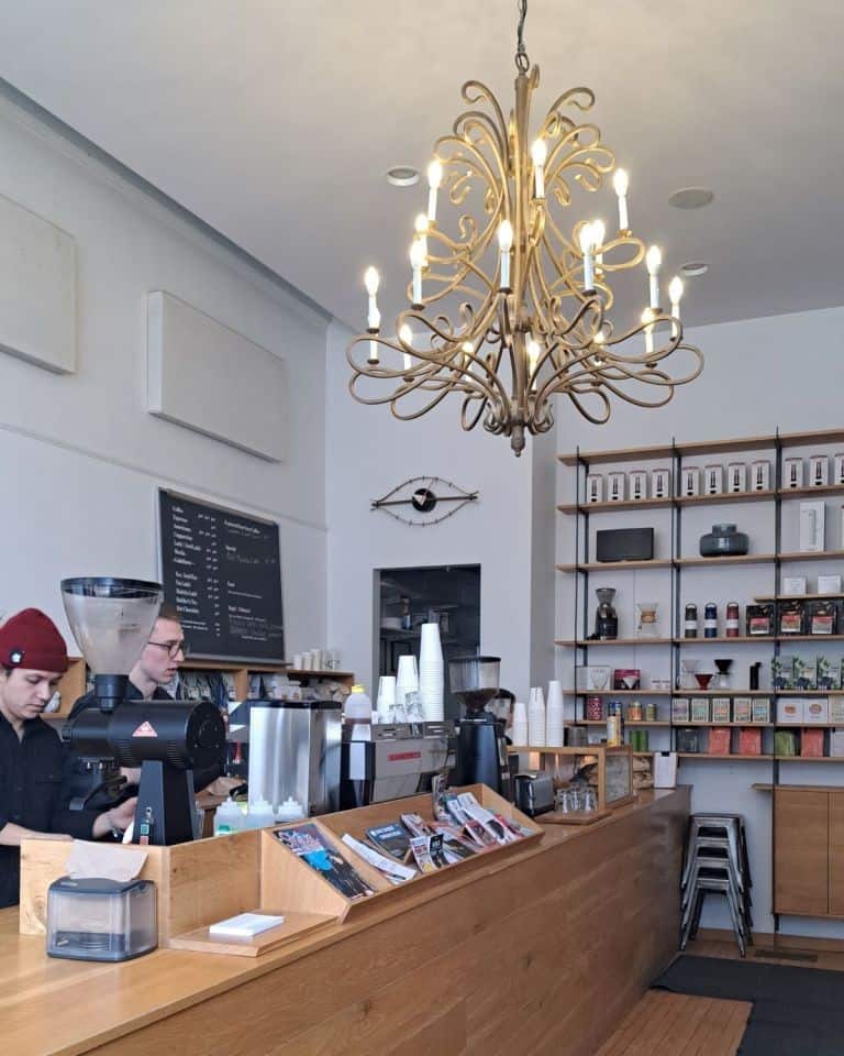 Parlour Coffee is a popular spot amongst the Winnipeg Manitboa locals.