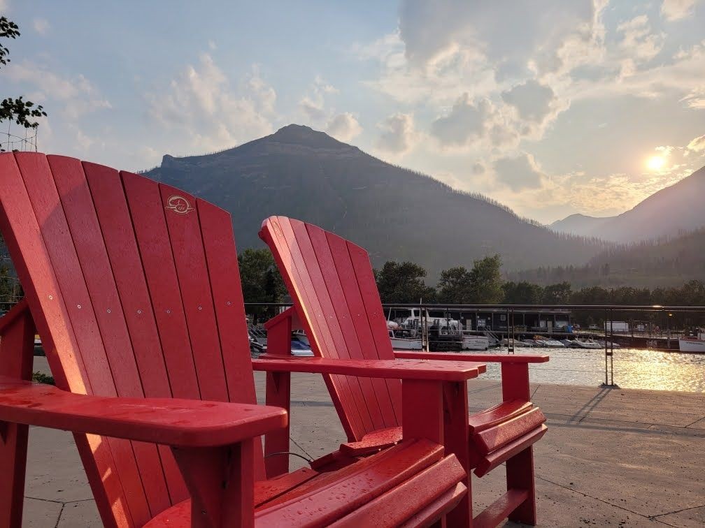 Things To Do In Waterton Lakes National Park Alberta Canada. Can you find all 4 sets of Parks Canada Red Chairs in Waterton Lakes National Park Alberta Canada? It's a fun initiative across Canada to find the Red Chairs in our best locations
