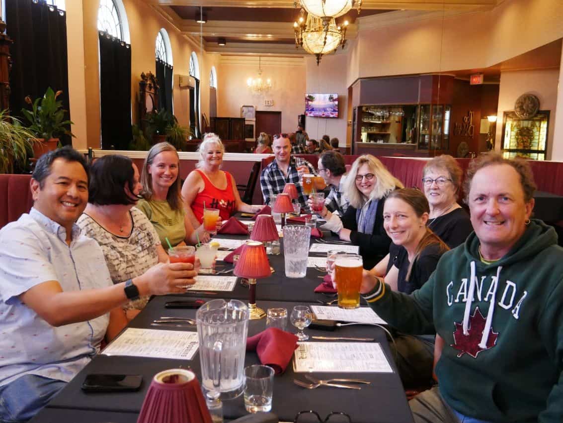 Hopkins Dining Parlour in Moose Jaw Saskatchewan was a bucket list item