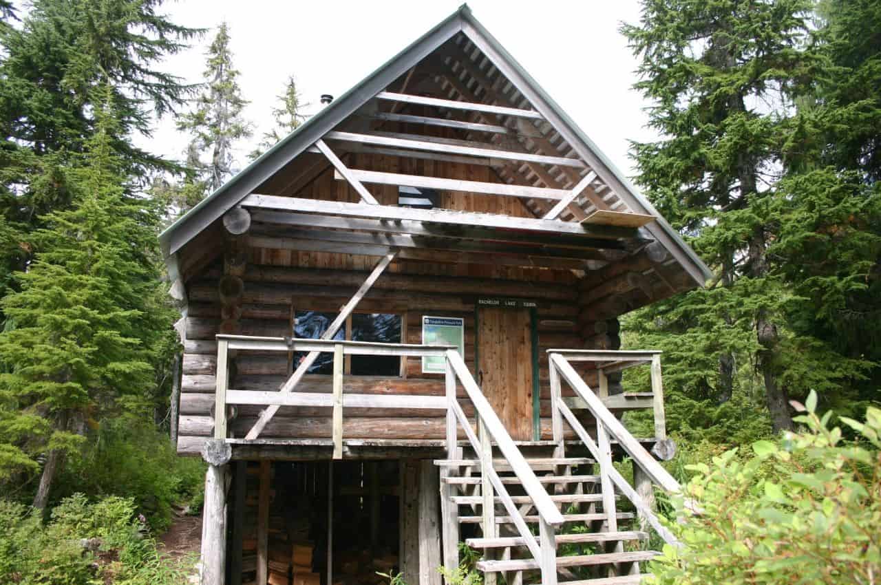 Tetrahedron Park Cabin is part of the hiking experience and is a Top viewed hiking trail in BC on the ehCanadaTRavel.com website.