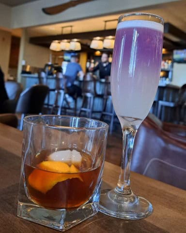 Trapline Lounge at The Explorer Hotel is the place to go for cocktails in Yellowknife.