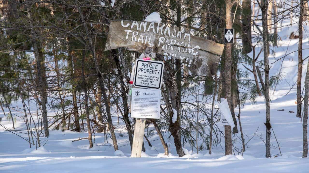 Ganaraska Hiking Trail Private Property Parking