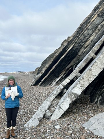 Geological field guide in Mainland, Port au Port
