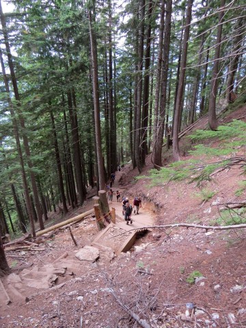 Grouse Grind Trail is a challenge that shouldn't be underestimated, but the climb offers huge rewards.