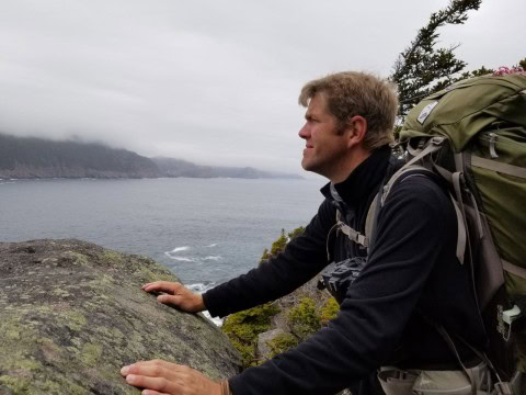 Hiking apps like Komoot are powerful tools when navigating Canada's rugged coastal footpaths, like the East Coast Trail in Newfoundland.