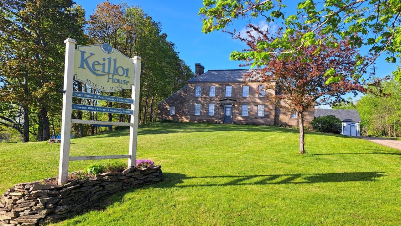 A historic and stately stone home, formely the residence of John Keillor an earlier settler in Dorchester New Brunswick has been preserved and converted into a museum.