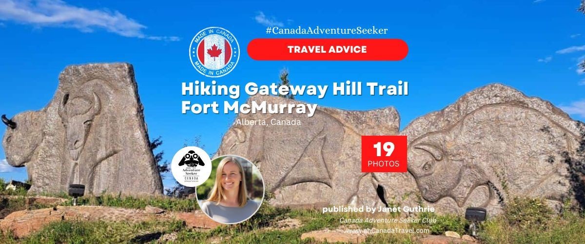 Hiking Gateway Hill Trail Fort McMurray