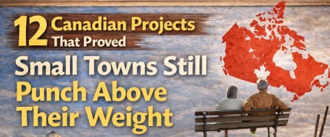 12 Canadian Projects That Proved Small Towns Still Punch Above Their Weight