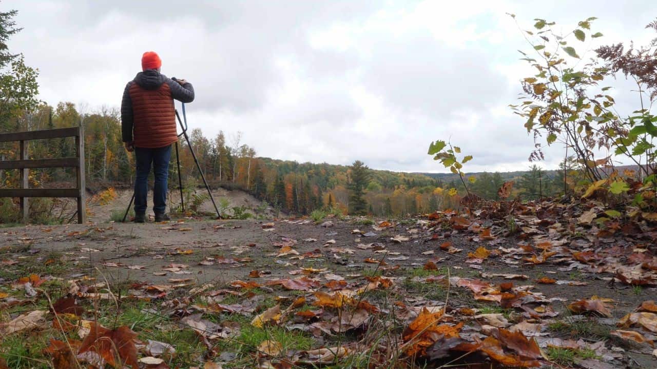 The Big Bend Lookout During Autumn