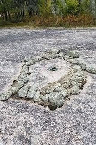 Petroglyphs at Bannock Point in Whiteshell Provincial Park reflect the deep cultural history connected by the Trans Canada Trail, where routes intersect with Indigenous heritage sites and stories across Canada.