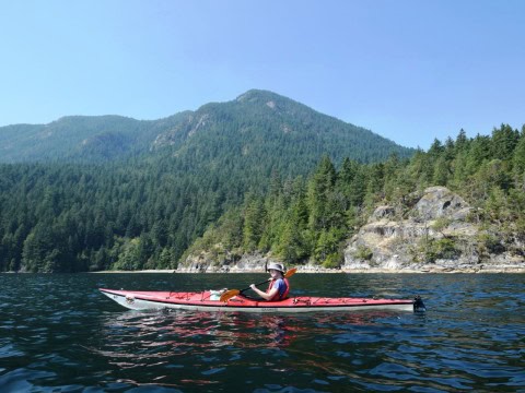 Paddling the Salish Sea in British Columbia shows how the Trans Canada Trail includes coastal water routes, where kayakers explore marine environments, islands, and wildlife along Canada’s Pacific coastline.