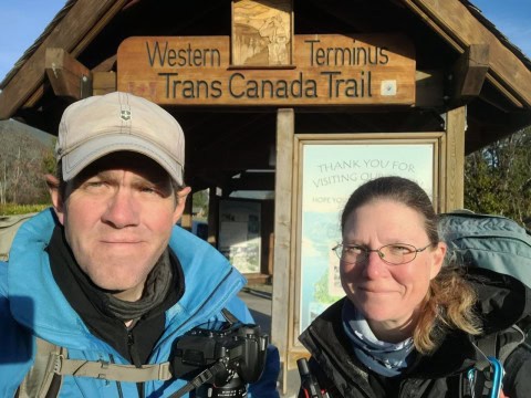 At a Trans Canada Trail pavilion during our cross-Canada journey, moments like this reflect how the trail connects people, places, and communities through shared experiences across Canada’s coast-to-coast-to-coast network.