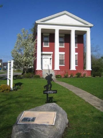 Bertie Hall in Fort Erie, Ontario, Canada, an important Underground Railroad site highlighting Black history in Niagara, located along the Niagara River Recreational Trail and connected to early freedom seekers’ journeys.