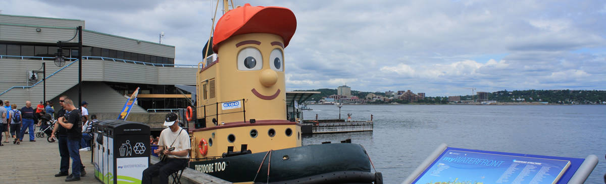 Theodore Tugboat in Nova Scotia, Canada
