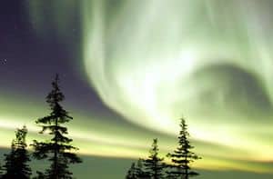Watching Northern Lights - Aurora Borealis