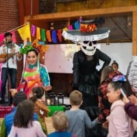 Day of the Dead at Evergreen Brickworks, Toronto Ontario