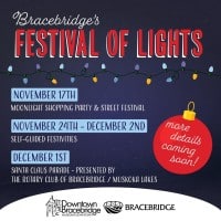 Bracebridge Festival of Lights 2023 - Bracebridge Ontario Canada