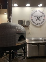 Wood Fired Pizza Oven at Shawn and Ed Brewing Company