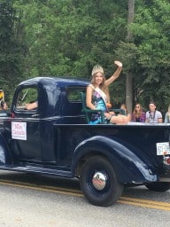 Falkland Stampede Parade Miss Canada Samantha Sewell.jpg