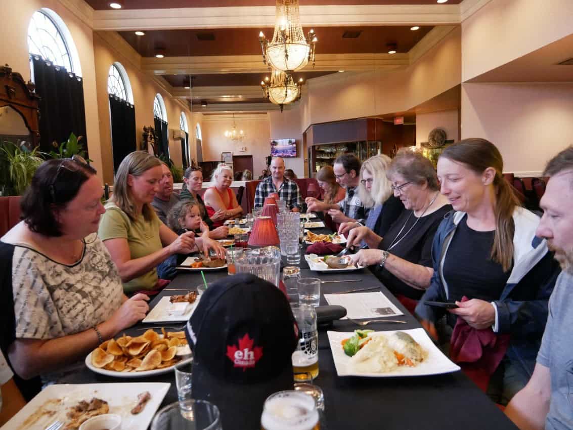 Hopkins Dining ParlourDinner Time - Time to chow down at Hopkins Dining Parlour in Moose Jaw Saskatchewan Canada.