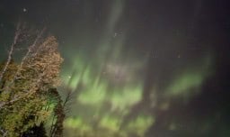 Canadian Sky Dancing with Colour