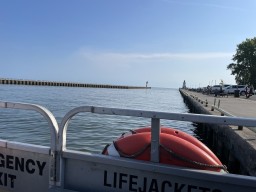 Docked River Rider View Port Dover Ontario