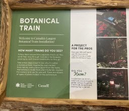 Botanical Train Burlington Ontario Canada 