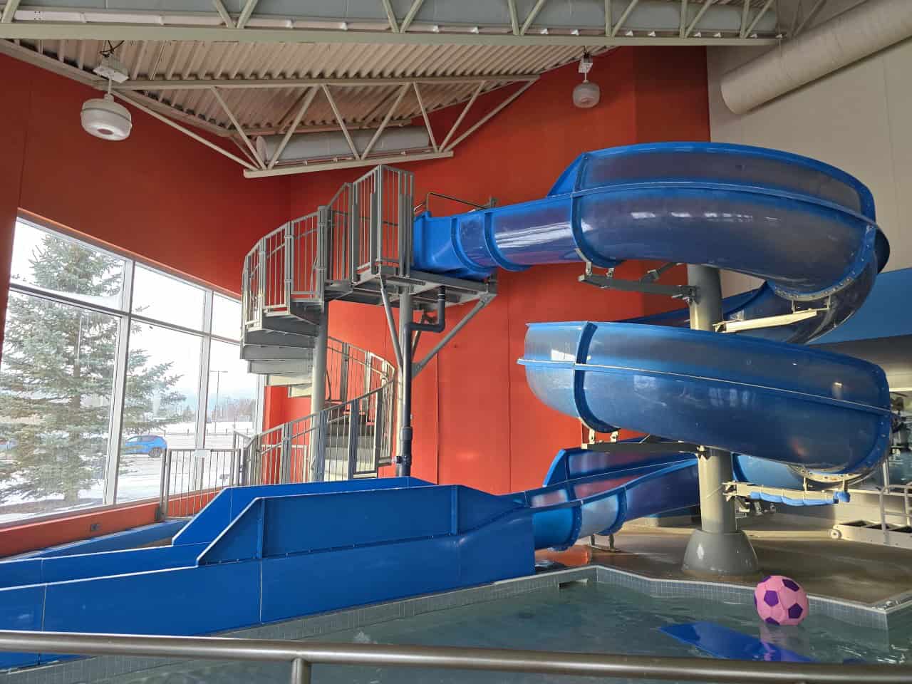 A Hidden Gem in Sundre  - A little known fact about Sundre, is that they have a pretty awesome waterslide at their indoor public pool!