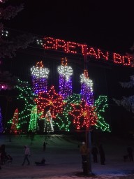 Huge Christmas Lights Along 14 St NW